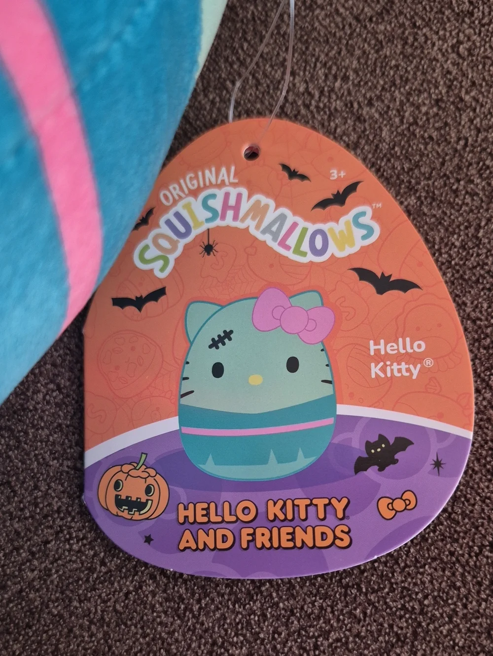 Hello Kitty Mint Green & Pink Halloween Squishmallow